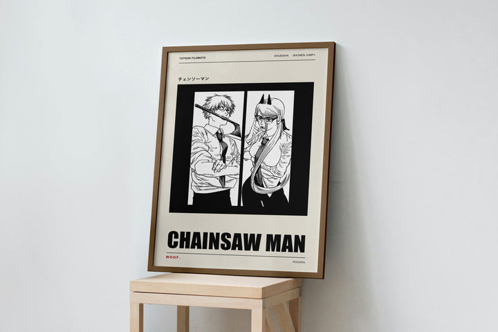 CHAINSAW MAN — The Devil Hunters Art Print