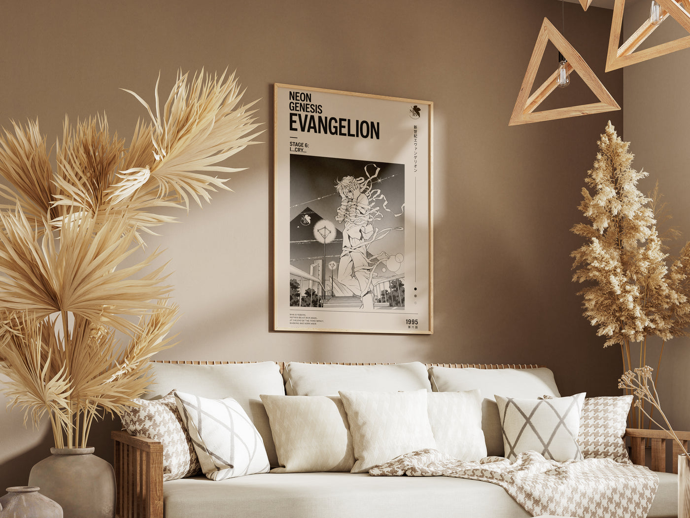 EVANGELION — The Ribboned Figure Art Print