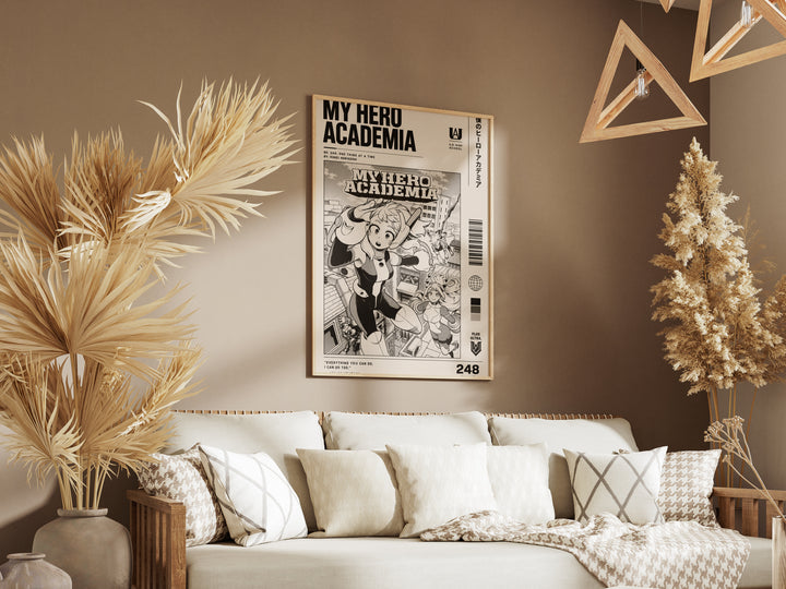MY HERO ACADEMIA — Uraraka Takes Flight Art Print