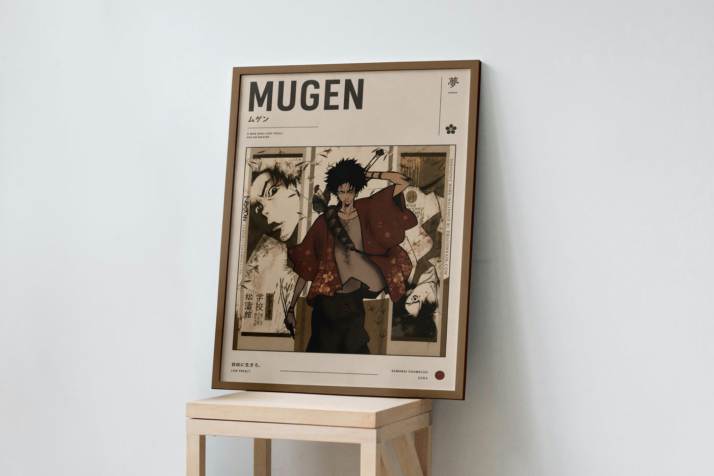 SAMURAI CHAMPLOO — Mugen Art Print
