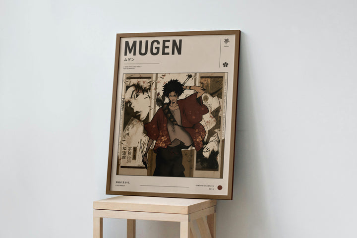 SAMURAI CHAMPLOO — Mugen Art Print